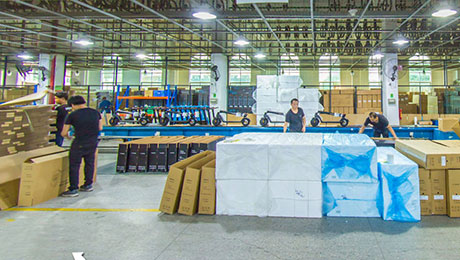 The HX U.S. overseas warehouse was set up officially